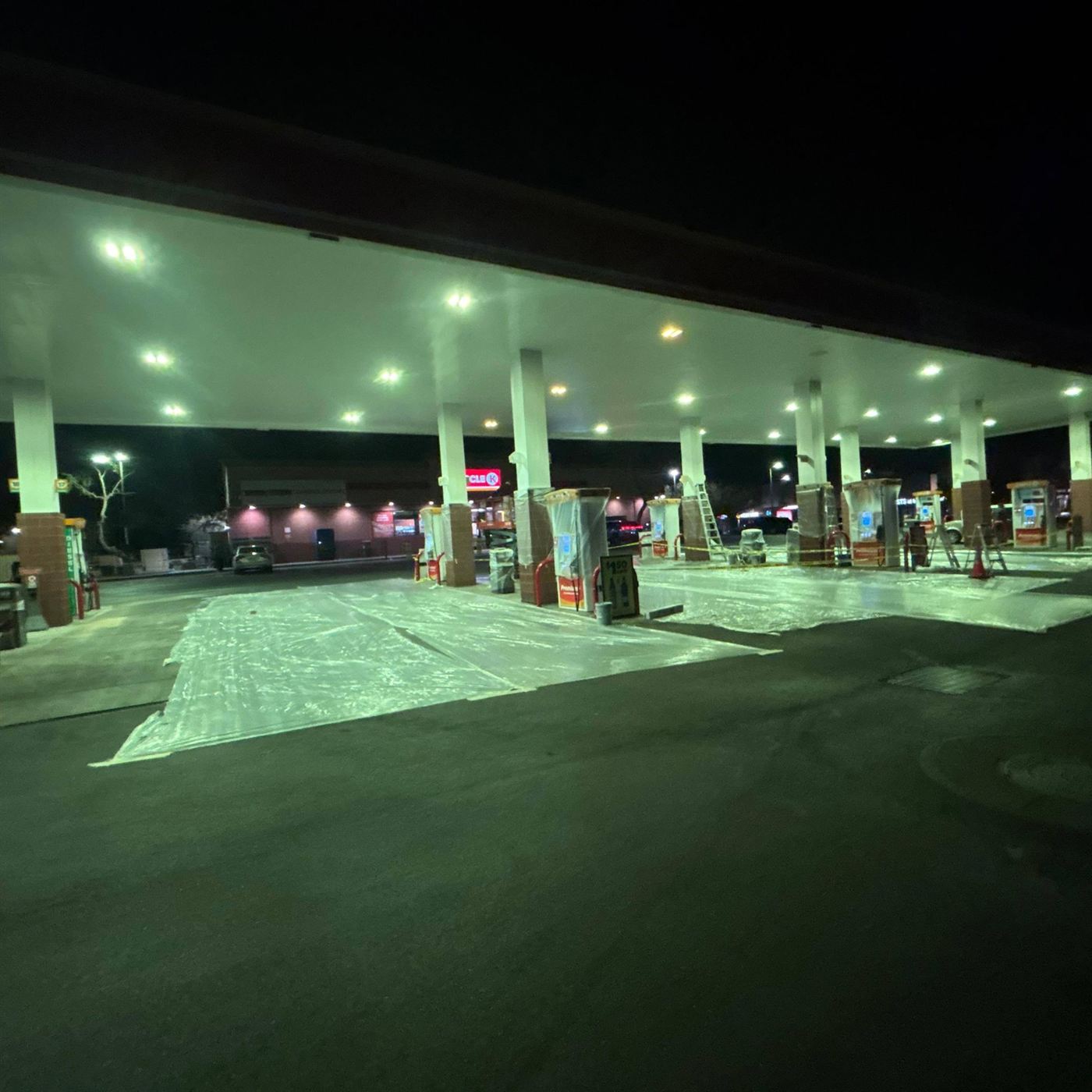 Overnight Commercial Work by The Phoenix Painter